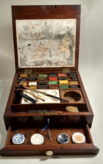 Virtual Museum of Watercolor Materials & Supplies: Photos of